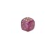 Velvet 12mm d6 Purple/gold Pipped Dice