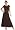 Mother of the Bride Formal Evening Dress #571 (X-Large, Brown)