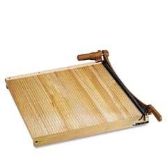 GBC 1162 Classiccut ingento solid maple 15-sheet paper trimmer, 24 cut, 24 x 24