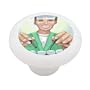 Dentist ~ Open Wide ~ Decorative High Gloss Ceramic Drawer Knob