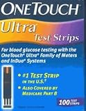 One Touch Ultra Test Strips 100 Ct Box Exp. 06/2009 OR Better