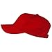 Youth Cotton Twill Pro Style Cap - Red W21S29D