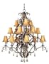 Cambridge Two Tier Chandelier Shade: Yes