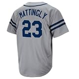 Don Mattingly New York Yankees Majestic Cooperstown Heater Jersey - M