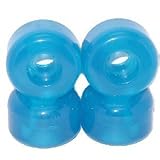 54mm BLUE GEL Skateboard WHEELS Dura Rollers