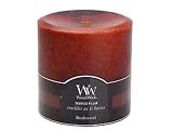 313LBKUaCgL. SL160  Redwood 23oz Woodwick Crackling Wick Pillar