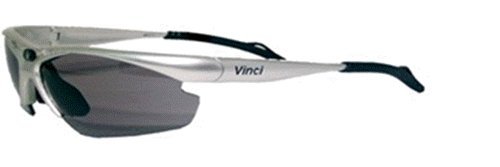 Vinci Grey Multilens Sports Sunglasses for Baseball, Cycling, Running