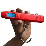 DIGITAL LUGGAGE WEIGHING SCALE - WEIGHS UP TO 50 kg - X-SCALE - THE WORLDS SMALLEST DIGITAL LUGGAGE SCALE - SUPPLIED IN ASSORTED COLOURS