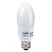 Globe 4753101 7-Watt B-Type Compact Fluorescent Chandelier Light Bulb With Medium Base