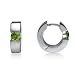 Peridot & Sterling Silver Earrings