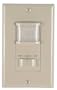 GE 57884 Motion Sensing or On/Off Light Switch,  Single Pole, Ivory