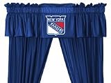 New York Rangers Coordinating Ruffled Valance by Kentex