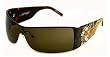 ED HARDY SUNGLASSES EHS 009 TORTOISE TIGER RUNNING