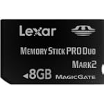 Lexar Platinum II 8GB Memory Stick Pro Duo Flash Memory Card LMSPD8GBBSBNA