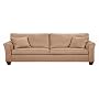 Micro Fiber Taupe Full Size Sofa Sleeper