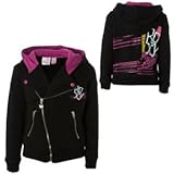 Roxy Bad To The Bone Full-Zip Hooded Sweatshirt - Little Girls'