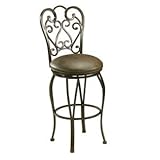 Pastel Furniture MA-222-26-AR-649 Mangolia Swivel Bar Stool,