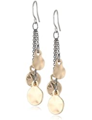 Kensie "Laughing All The Way" Mixed Metal-Plated Shaky Drop Earrings