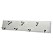 Easy Track RA1202 7 Hook Belt Rack, White