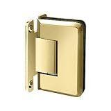 3803001 - CRL Brass Cicero Wall Mount H Full Back Plate Shower Door Hinge