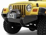 1997-2006 Jeep Wrangler HighRock 4x4 Front Bumper Black