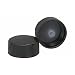 Wheaton 239257 Screw Cap, Black Phenolic With PE Poly-Seal Liner, Size 24-400 (Pack of 144)
