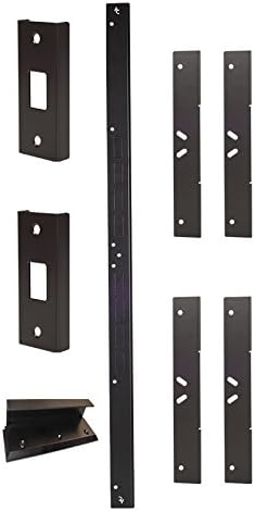 Door Armor Double Door Set (Aged Bronze with Bronze Night Lock)