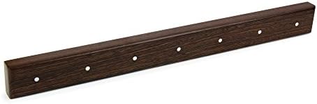 7-knife Wenge Wood Magnetic Knife Holder