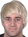 guy wig,blonde,male short wig,bag