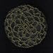 Olive Green Hair Net Crocheted Hair Bun Cover- MEDIUM