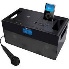 Singing Machine ISM-370 Multi-Function Karaoke System with iPod Docking