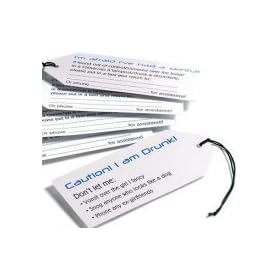 Drunk & Disorderly Labels for lads night out/stag night