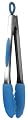Orka 12-Inch Stainless and Silicone Tongs, Blue