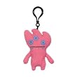 Pink Tray UglyDoll Keychain Clip On