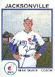 Mike Quade, Jacksonville Expos - Expos Affiliate Autographed Card