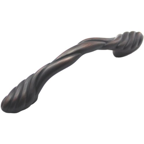 Cosmas 1470ORB Oil Rubbed Bronze Cabinet Hardware Twist Handle Pull 3 & 3 3/4 (96mm) Hole Centers 313LrKO6VCL Cosmas 1470ORB Oil Rubbed Bronze Cabinet Hardware Twist Handle Pull 3 & 3 3/4 (96mm) Hole Centers