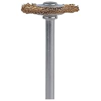 Dremel 535 Brass Brush - Wheel Shape