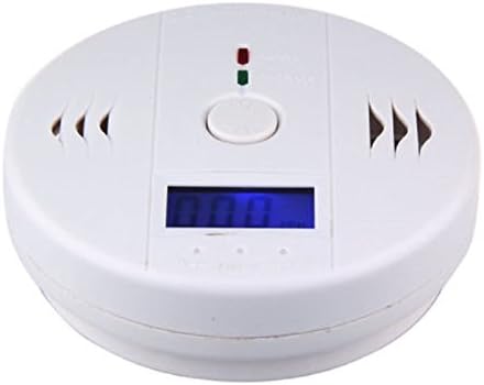 Home Security Safe Co Carbon Monoxide Smoke Gas Alarm Sensor LCD Monitor Detector