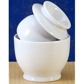 Norpro 291 Porcelain Butter Keeper 4.5 in.