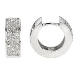 14K White Gold Diamond Earrings (H/I1, 1/3 ct. tw.)