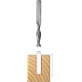 Freud 75-102 1/4-Inch Double-Flute Up Spiral Router Bit