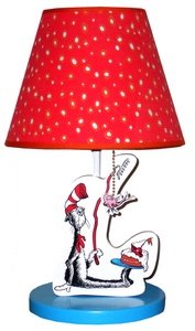 Childrens Toyshop  Toys : Cat in the Hat Childrens Lamps