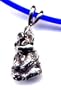 18" Blue Panda Bear Necklace Sterling Silver Jewelry Gift Boxed