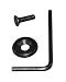 Rockwell RW9157 Replacement Screw, Flange and Allen Key for Sonicrafter Tool