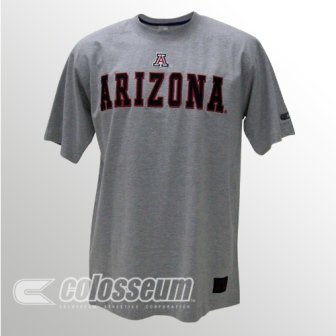 Buy Arizona Wildcats Licensed Embroidered Logo T-Shirt by Colosseum Athletics
