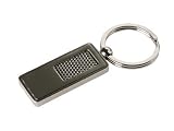Elegant Silver Tone Keychain Keyring