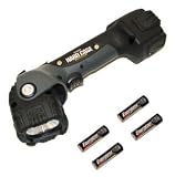 Energizer-Eveready 01852 - Black Swivel Head Hard Case Flashlight (Batteries Included) (TUF421PE)