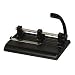 Kitchen & Housewares : Master 1325B 40-Sheet high-capacity lever action adjustable 2/3-hole punch, 9/32 dia., black