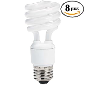 Globe 6880201 13-Watt Mini Compact Fluorescent Spiral Light Bulb (60-Watt Incandescent... by Globe Electric