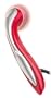 Virgin Mobile Red and Silver Earbud for use with the Kyocera K7, 433, 2119b and 2255